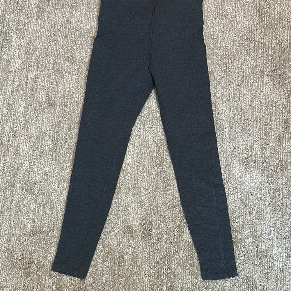 Dk. Grey High-Waisted Leggings